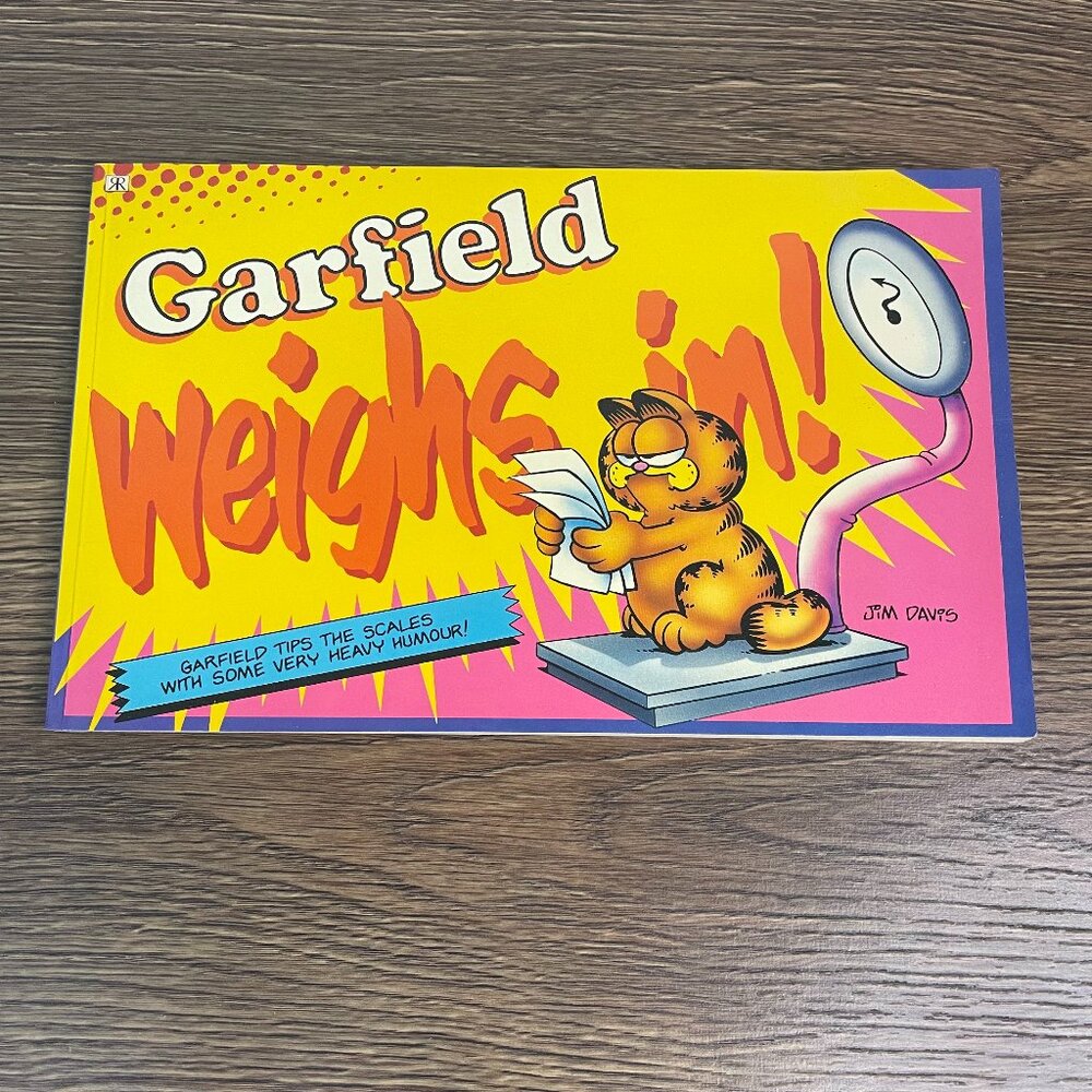 Vintage 1984 Garfield Weighs in! by Jim Davis Comic Book Paperback